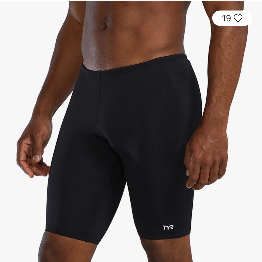 TYR Men's Black Swim Shorts